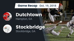 Recap: Dutchtown  vs. Stockbridge  2018