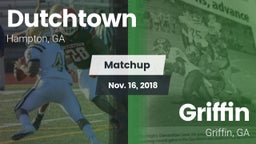 Matchup: Dutchtown High vs. Griffin  2018
