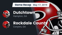 Recap: Dutchtown  vs. Rockdale County  2019