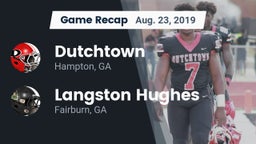 Recap: Dutchtown  vs. Langston Hughes  2019