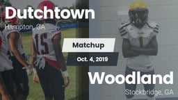Matchup: Dutchtown High vs. Woodland  2019