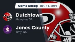 Recap: Dutchtown  vs. Jones County  2019