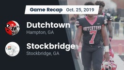 Recap: Dutchtown  vs. Stockbridge  2019