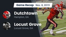 Recap: Dutchtown  vs. Locust Grove  2019