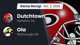 Recap: Dutchtown  vs. Ola  2020