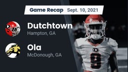 Recap: Dutchtown  vs. Ola  2021