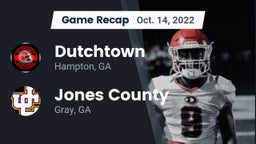 Recap: Dutchtown  vs. Jones County  2022