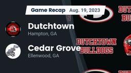 Recap: Dutchtown  vs. Cedar Grove  2023