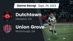 Recap: Dutchtown  vs. Union Grove  2023