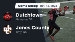 Recap: Dutchtown  vs. Jones County  2023