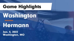 Washington  vs Hermann  Game Highlights - Jan. 4, 2022