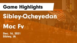 Sibley-Ocheyedan vs Moc Fv Game Highlights - Dec. 16, 2021