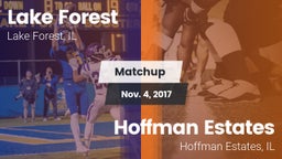 Matchup: Lake Forest High vs. Hoffman Estates  2017