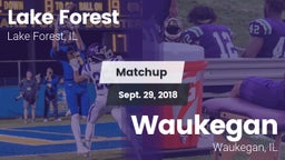 Matchup: Lake Forest High vs. Waukegan  2018