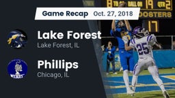 Recap: Lake Forest  vs. Phillips  2018