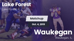 Matchup: Lake Forest High vs. Waukegan  2019