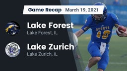 Recap: Lake Forest  vs. Lake Zurich  2021