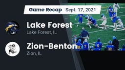Recap: Lake Forest  vs. Zion-Benton  2021