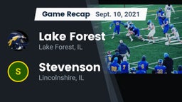 Recap: Lake Forest  vs. Stevenson  2021