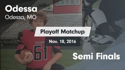 Matchup: Odessa vs. Semi Finals 2016