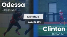 Matchup: Odessa vs. Clinton  2017