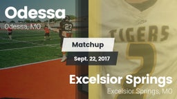 Matchup: Odessa vs. Excelsior Springs  2017
