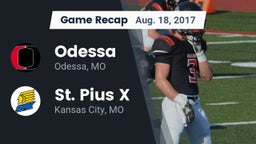 Recap: Odessa  vs. St. Pius X  2017