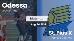 Matchup: Odessa vs. St. Pius X  2018