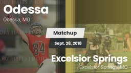Matchup: Odessa vs. Excelsior Springs  2018