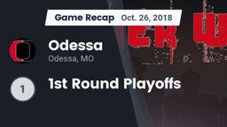 Recap: Odessa  vs. 1st Round Playoffs 2018