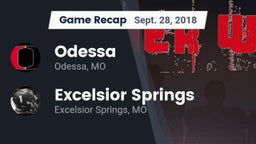 Recap: Odessa  vs. Excelsior Springs  2018