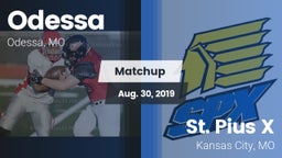 Matchup: Odessa vs. St. Pius X  2019