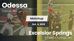 Matchup: Odessa vs. Excelsior Springs  2019