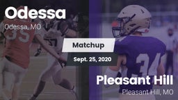 Matchup: Odessa vs. Pleasant Hill  2020