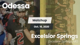 Matchup: Odessa vs. Excelsior Springs  2020