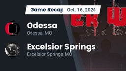 Recap: Odessa  vs. Excelsior Springs  2020