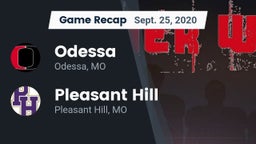 Recap: Odessa  vs. Pleasant Hill  2020