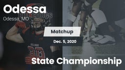 Matchup: Odessa vs. State Championship 2020