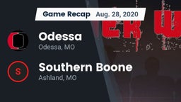 Recap: Odessa  vs. Southern Boone  2020