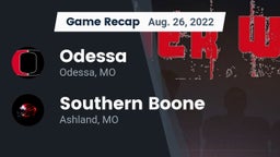 Recap: Odessa  vs. Southern Boone  2022