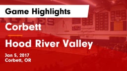 Corbett  vs Hood River Valley  Game Highlights - Jan 5, 2017