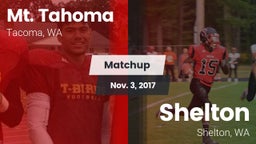 Matchup: Mt. Tahoma High vs. Shelton  2017