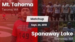 Matchup: Mt. Tahoma High vs. Spanaway Lake  2018