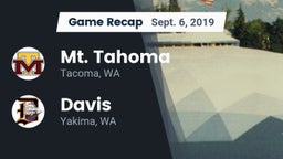 Recap: Mt. Tahoma  vs. Davis  2019