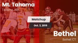 Matchup: Mt. Tahoma High vs. Bethel  2019