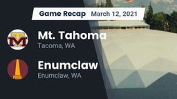 Recap: Mt. Tahoma  vs. Enumclaw  2021