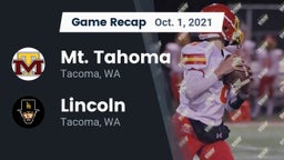 Recap: Mt. Tahoma  vs. Lincoln  2021