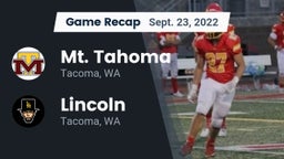 Recap: Mt. Tahoma  vs. Lincoln  2022