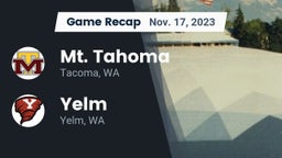 Recap: Mt. Tahoma  vs. Yelm  2023