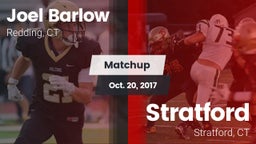 Matchup: Joel Barlow  vs. Stratford  2017